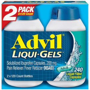 Pain Reliever/Fever Reducer (2 packs 2x120)240caps
